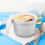 2St Ceramic Kastrull Suppbehållare Restaurang Dessertmugg Med Lock 6