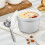 2St Ceramic Kastrull Suppbehållare Restaurang Dessertmugg Med Lock 5
