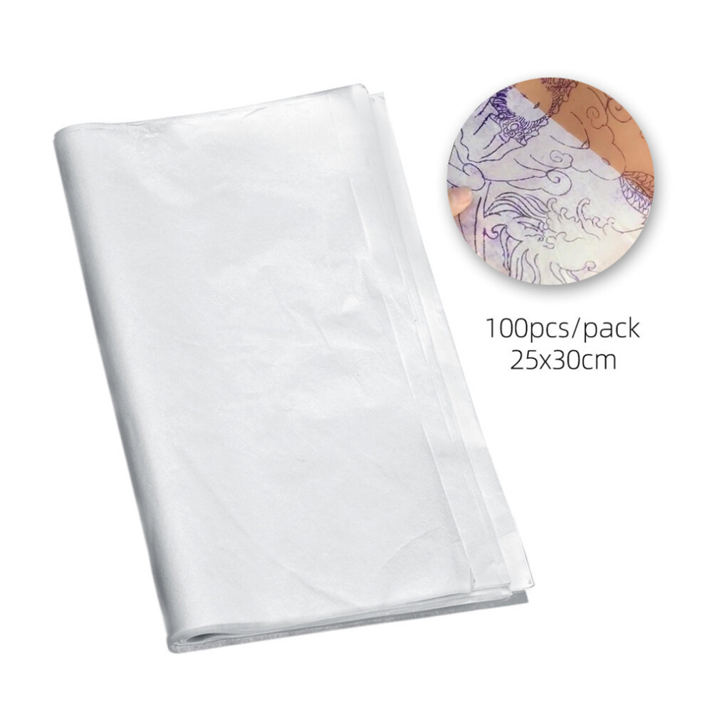 100 Sheets Tattoo Transfer Paper Professional Supplies