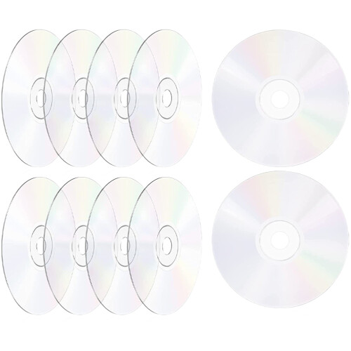 10Pcs Diy Målning Cd Skivor Handgjorda 1