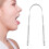 1Pcs Stainless Steel Tongue Cleaner 1