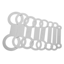 8Pcs/Set Saxofon Pad Nivelleringsringar Reparationsverktyg