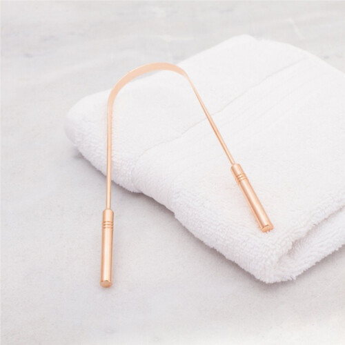 1Pcs Stainless Steel Tongue Cleaner 2