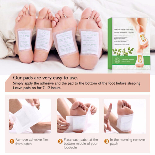 Bamboo Vinegar Detox Foot Pads 2