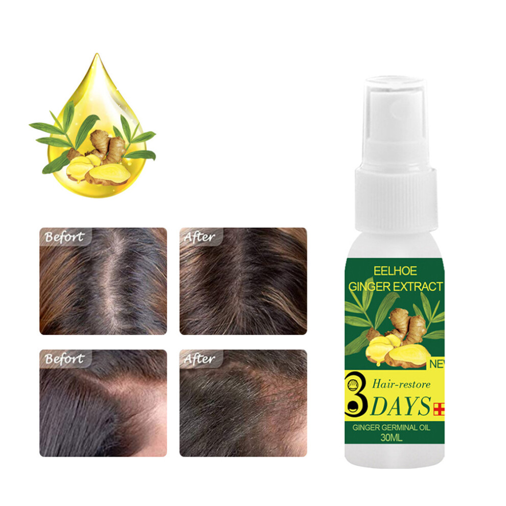 30ml Ginger Hair Care Growth Serum Oil Hair Loss Serum Hair Care