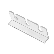 1 St Väggmonterad Tjockad Akryl Vinglasförvaring (Transparent)