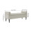 Living And Home Beige Flip Top Storage Bench with Side Arms 6