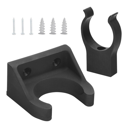 Vertical Vacuum Wand Storage Hook Wall Mounted Organizers Stable