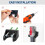 Vertical Vacuum Wand Storage Hook Wall Mounted Organizers Stable 6