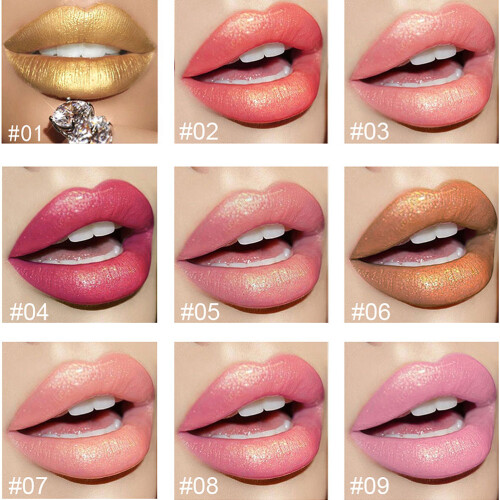 Meerjungfrau-Lippenstift Glitzer Farbwechsel 2