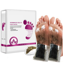 1 Box Wormwood Detox Foot Stickers Improve Sleep Organic