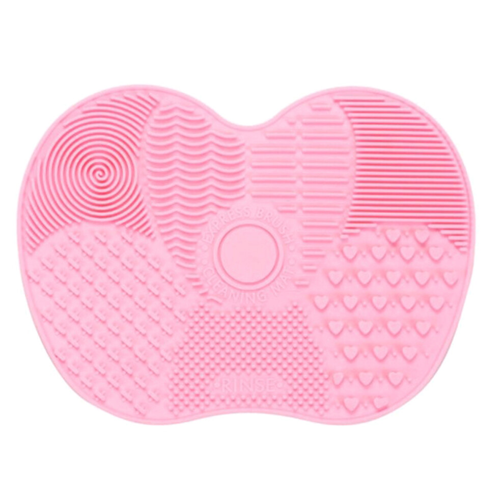 Silicon Makeup Brush Cleaning Mat with Suction Cup