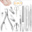12PCS Stainless Steel Ingrown Toenail Tools 1