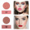 8-farbiges Matte Rouge-Tablet für langanhaltenden Make-up 2