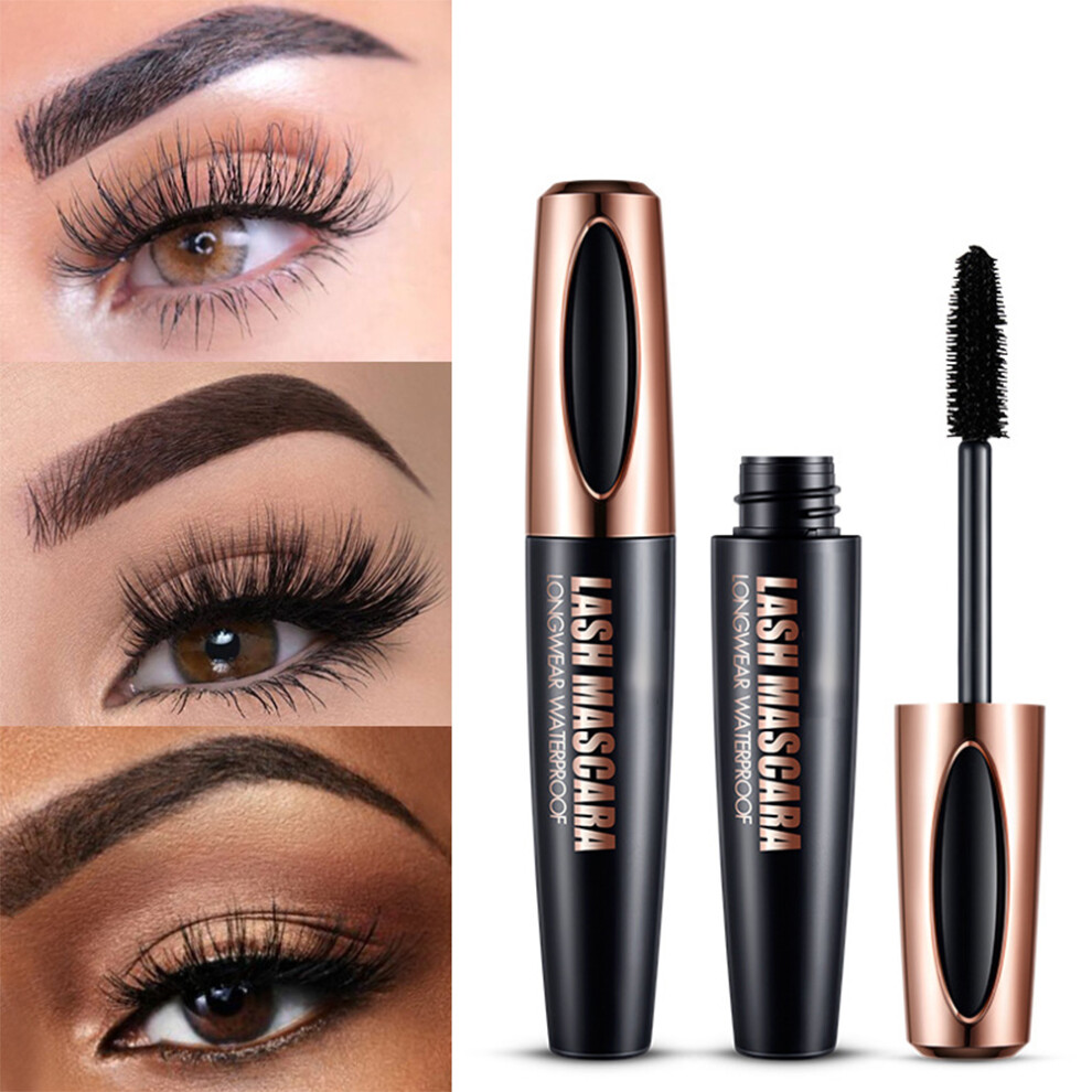 4D Silk Fiber Lash Mascara Waterproof Lengthening Tool