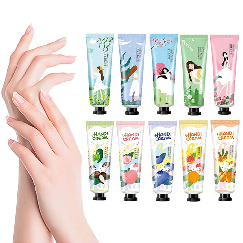 10x Handcreme-Set blumig duftend feuchtigkeitsspendend 1