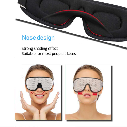 3D Contoured Sleep Mask - Night Eye Mask 2