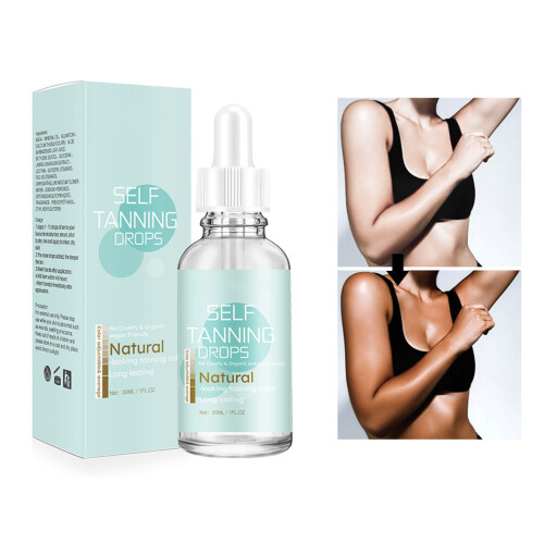 30ml Selbstbruner Tropfen Körperöl Dunkel