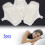 3Pcs Herbruikbare Katoenen Pads Menstruatie 1