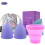 Draagbare Silicone Menstruatiekop Herbruikbaar 2