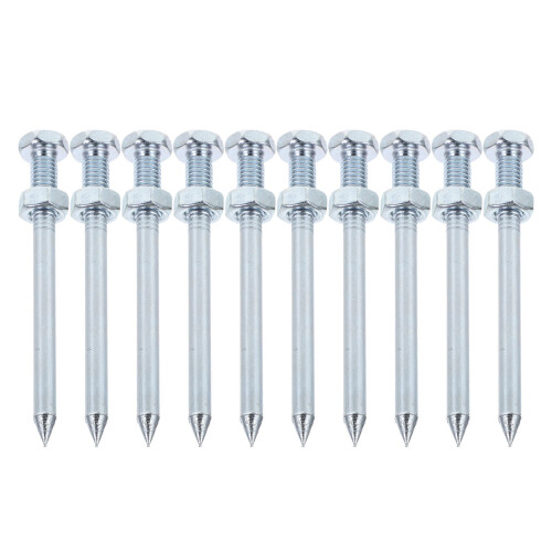 10Pcs Metall Gräsmattaaeratorer Ersättningspinnar