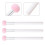 3Pcs Bärbar Concealerborste Med Svampända För Ansiktsmakeup 5