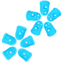 10Pcs Hållbara Gitarreffektpads Silikon För Ukulele Xs