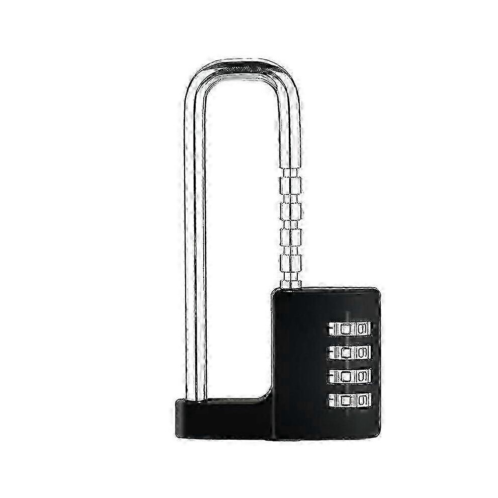Kikidex (As Show, One Size) Combination Padlock Outdoor, Waterproof Heavy Duty Padlock With Code, Multifunctional Adjustable Long Padlock