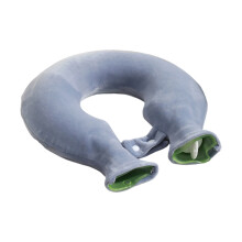 Portable Hot Water Neck Wrap With Soft Fleece Cover Throw-Blue