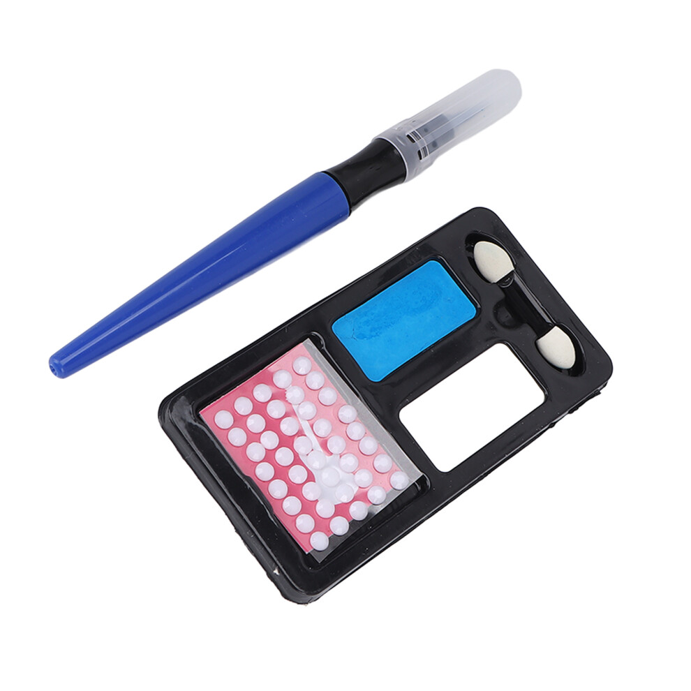 2 Colors Face Body Paint Kit Water Soluble Palette Temporary Tattoo
