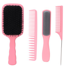 (Pink Boxed) 4-teiliges Massagebürsten-Set Rosa Boxed