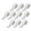 (White) 10x 1"x2Yd Selbstklebende Elastische Bandage Schwarz 2