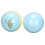 2pcs 4.59oz Bubble Bath Ball Gift Set Dead Sea Salt Shower 2