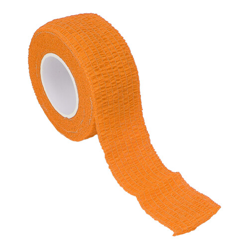 (Orange) 10 Rotoli Benda Autoadesiva 2.5x200cm Rossa