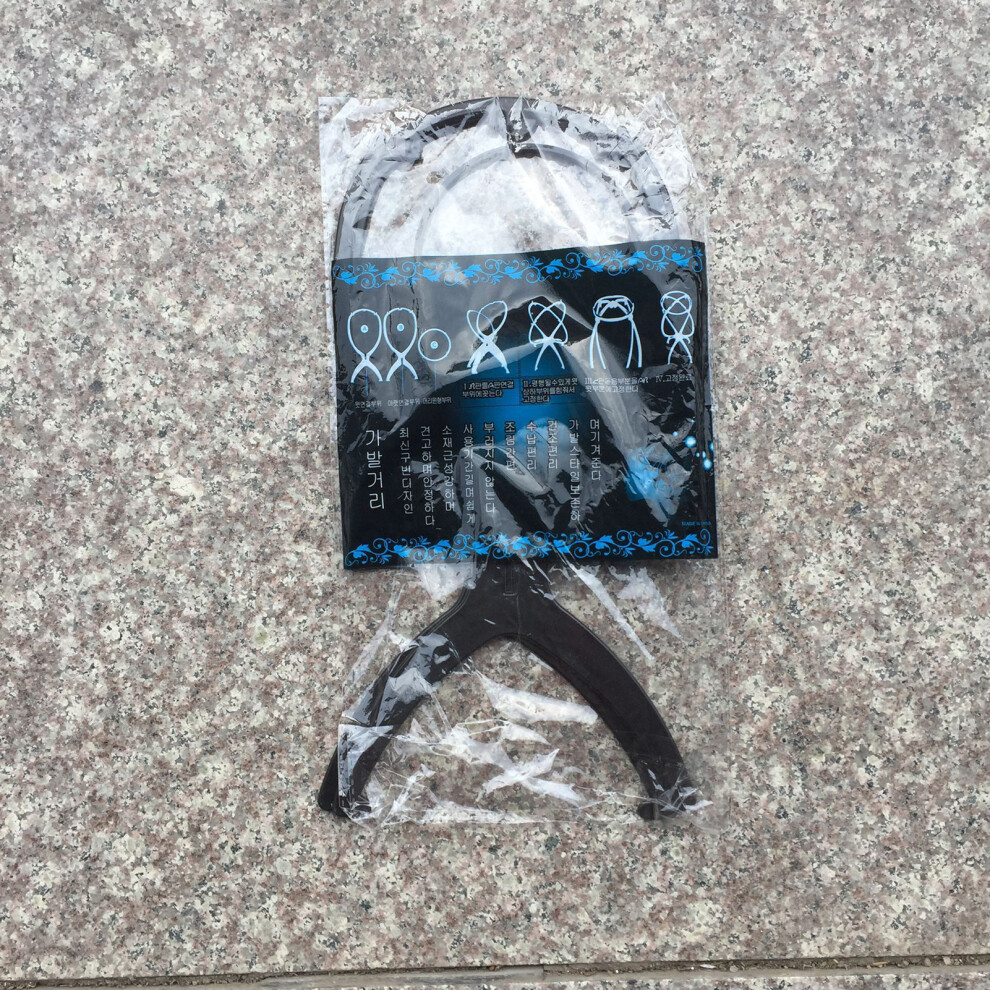 Unisex Blue,Black (Black) Traveling Wig Head Holder Folding Display Stand Blue