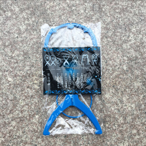 (Blue) Faltbarer Perücken-Ständer Display-Blau