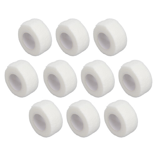 (White) 10x 1"x2Yd Selbstklebende Elastische Bandage Schwarz 2