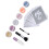 Glitterpulver 6 Farben Körper Make-up Nail Art 5