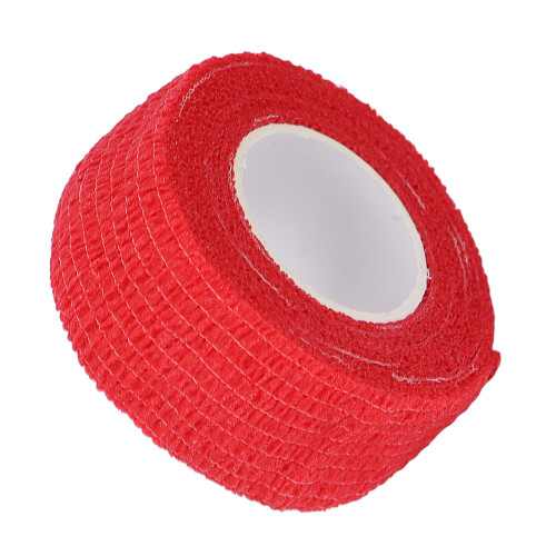 (Red) 10 Rotoli Benda Autoadesiva 2.5x200cm Rossa 1