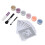 Glitterpulver 6 Farben Körper Make-up Nail Art 4