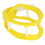 (Yellow) Verstellbare Silikon-Halsstütze Gelb 3