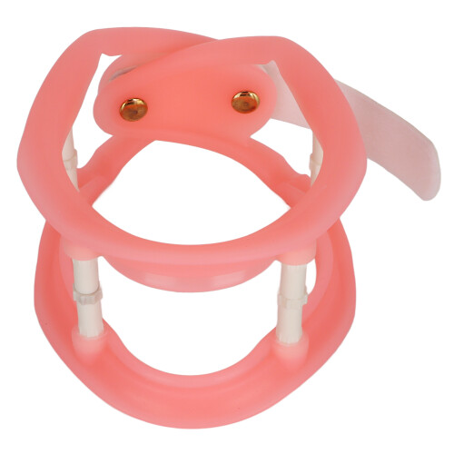(Pink) Verstellbare Silikon-Halsstütze Gelb 2