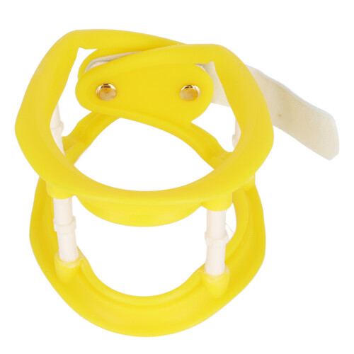 (Yellow) Verstellbare Silikon-Halsstütze Gelb 1