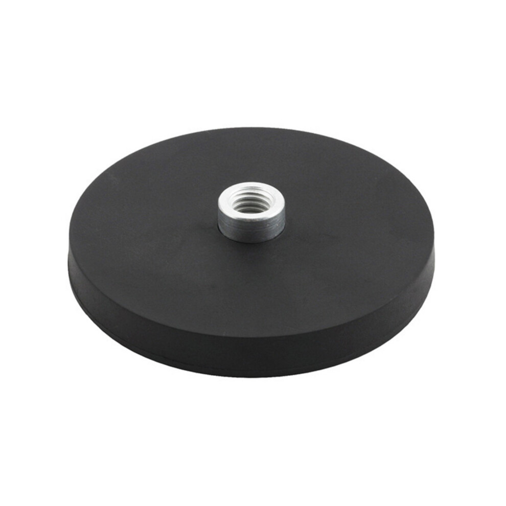 66Mm Diameter Rubber Coated Magnetic-10Mm Convex Screw Hole 7754000217717