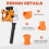 Space Saving Blower Hanger Bracket Easy Installation No Tool 6
