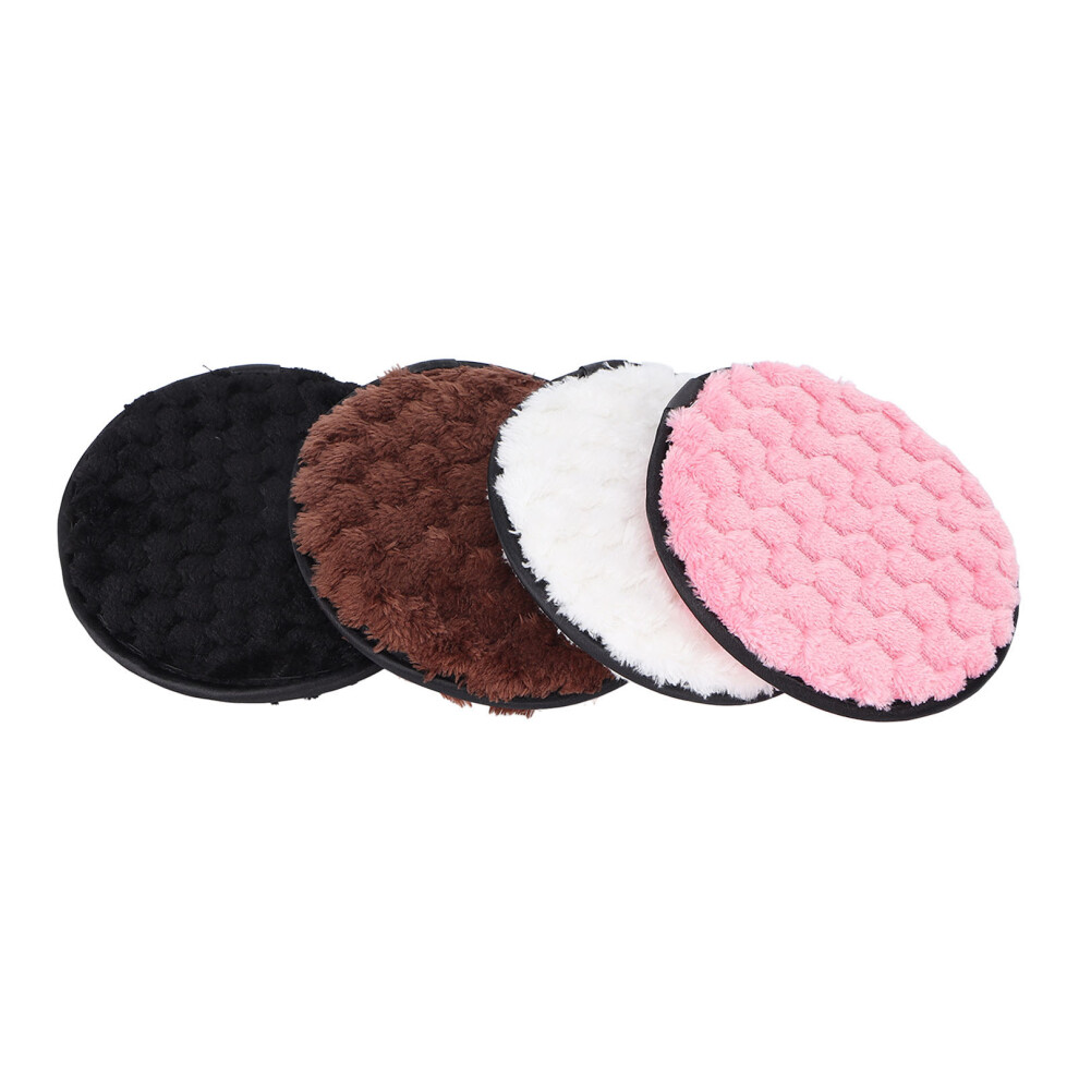 4pcs Reusable Makeup Removing Pads Superfine Fiber Cleansing Puff