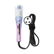(UK Plug) Tragbarer Farbverlauf Smart Nass-Trocken Lockenstab