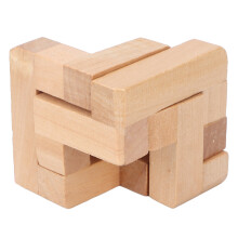 Holz-Gehirnpuzzle Lernspiel Interlocking Spielzeug