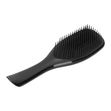 (Black) Loch-Design ABS Haarbürste 22x6,6cm Leichtgewicht Schwarz