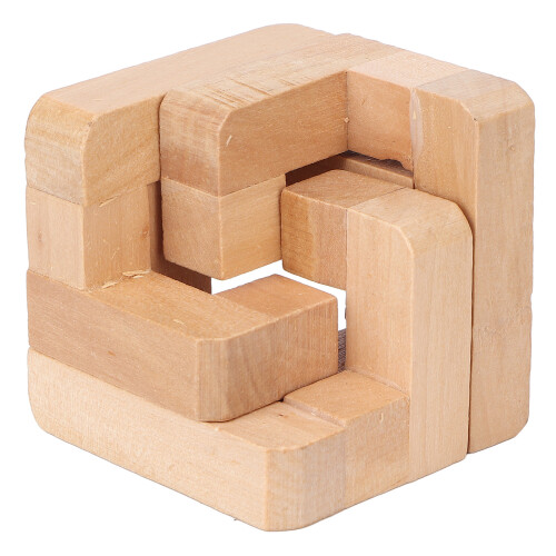 Holz-Gehirnpuzzle Lernspiel Interlocking Spielzeug 1